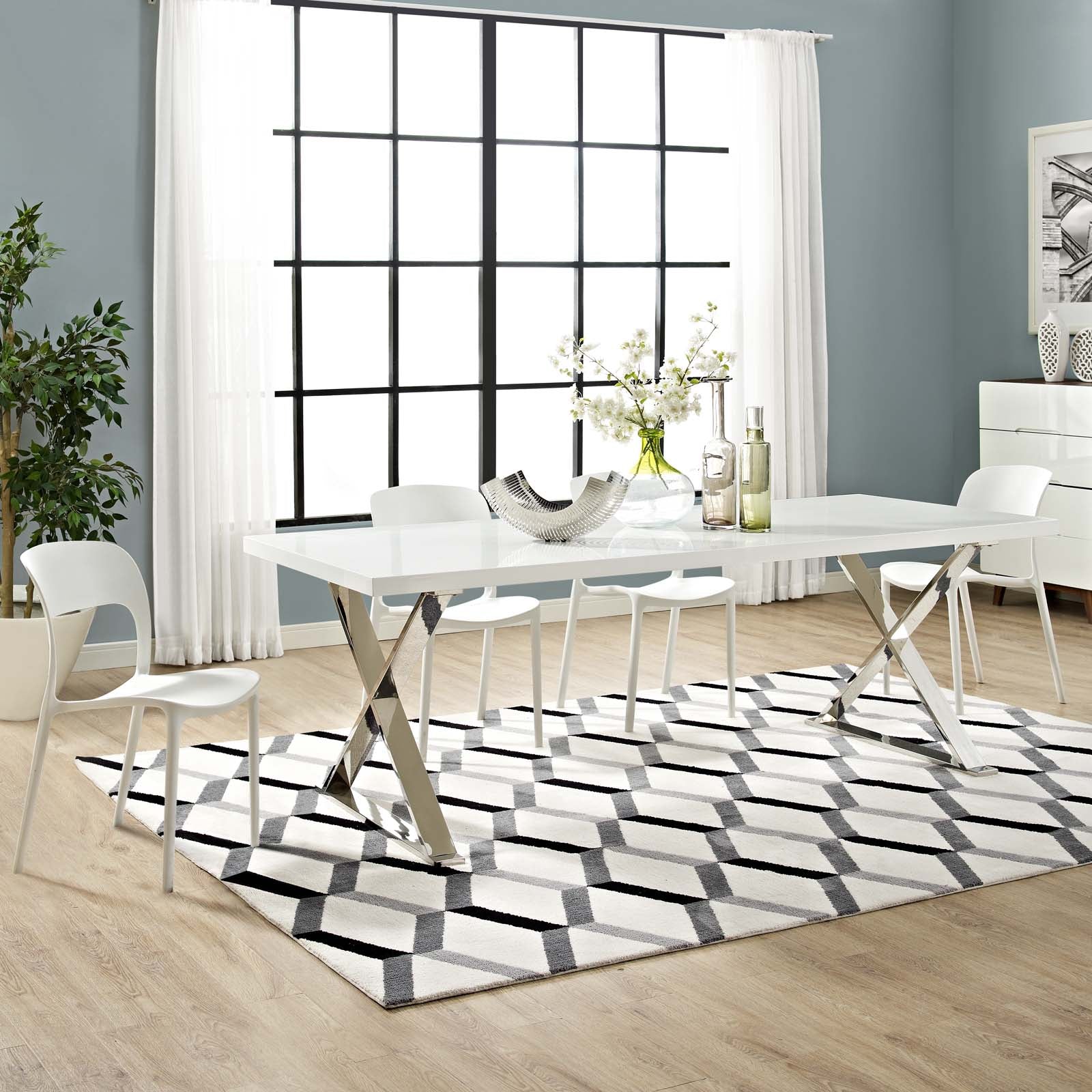 Modway Sector Dining Table | Dining Tables | Modishstore
