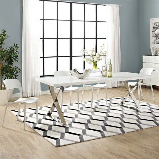 Modway Sector Dining Table | Dining Tables | Modishstore