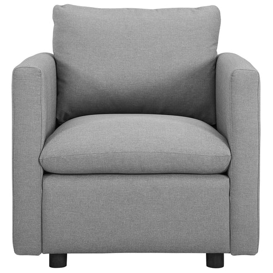 Modway Activate Upholstered Fabric Armchair | Armchairs