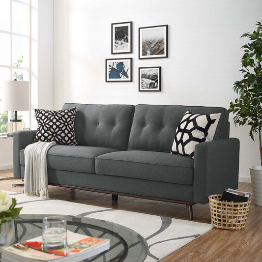 Modway Prompt Upholstered Fabric Sofa | Sofas | Modishstore-2