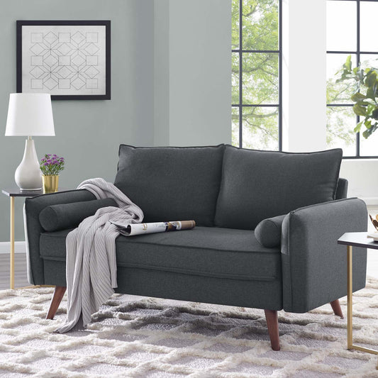 Modway Revive Upholstered Fabric Loveseat | Loveseats | Modishstore-3