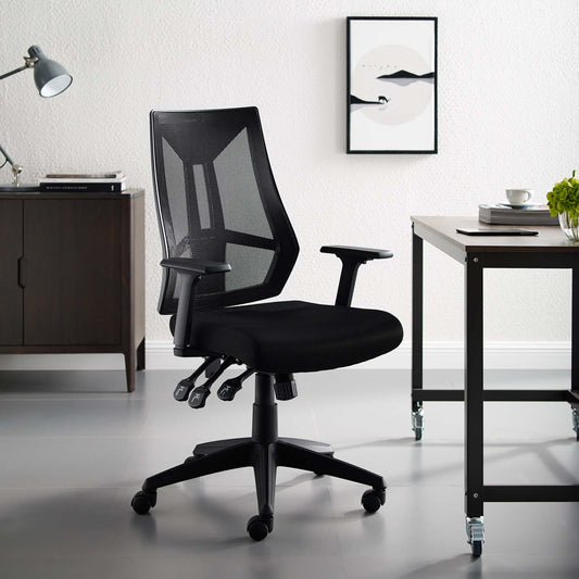 Modway Extol Mesh Office Chair Black | Office Chairs