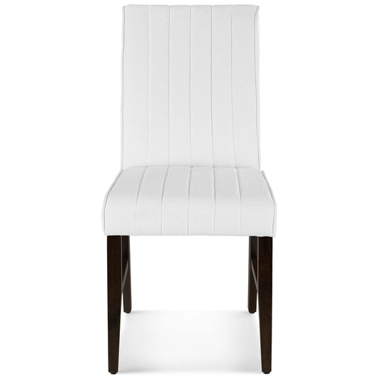 Modway Motivate Channel Tufted Upholstered Fabric Dining Chair Set of 2 | Dining Chairs | Modishstore-4