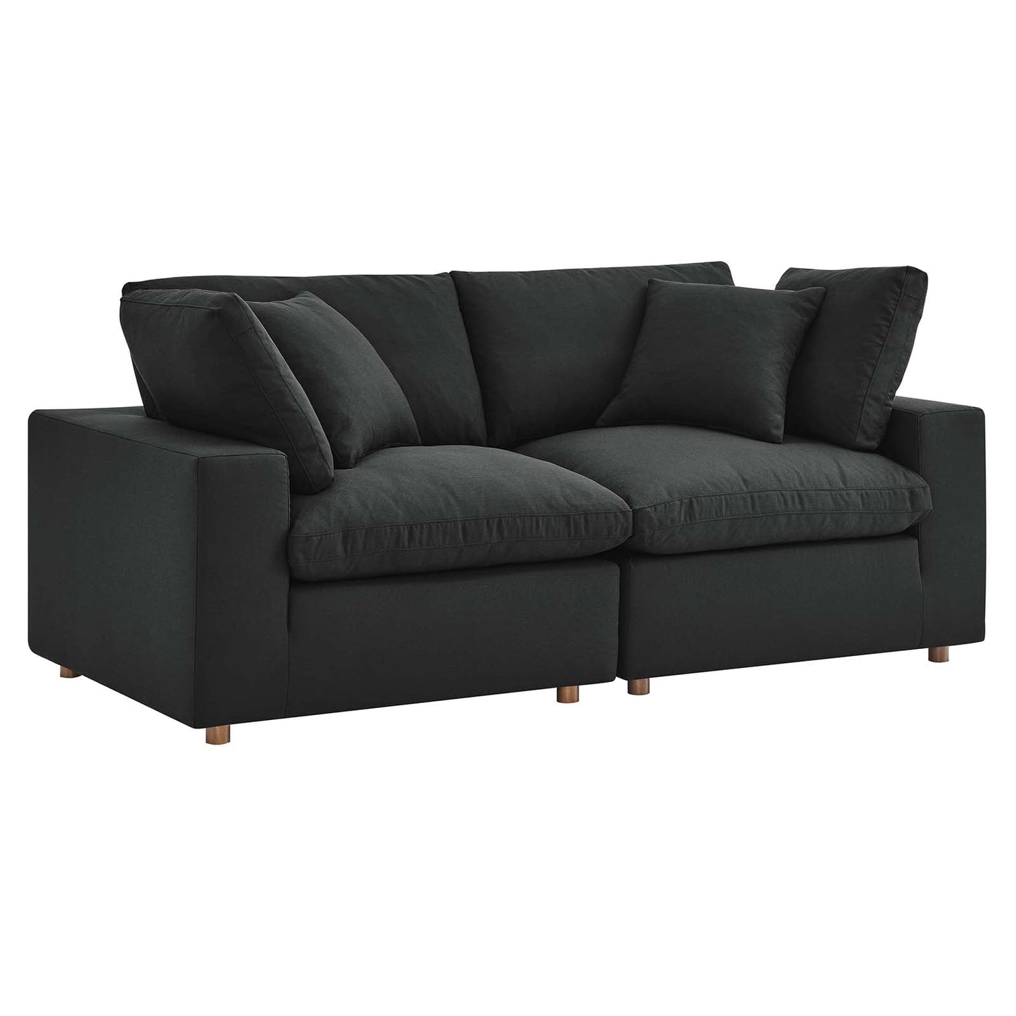 Modway Commix Down Filled Overstuffed 2 Piece Sectional Sofa Set | Sofas | 