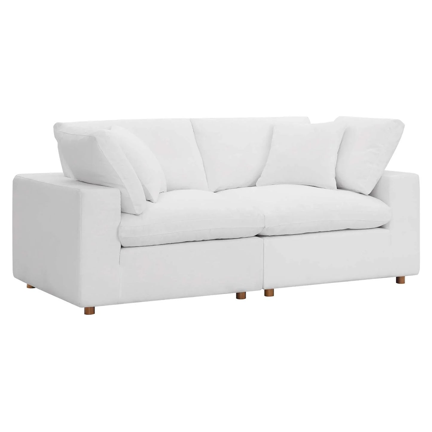 Modway Commix Down Filled Overstuffed 2 Piece Sectional Sofa Set | Sofas | 