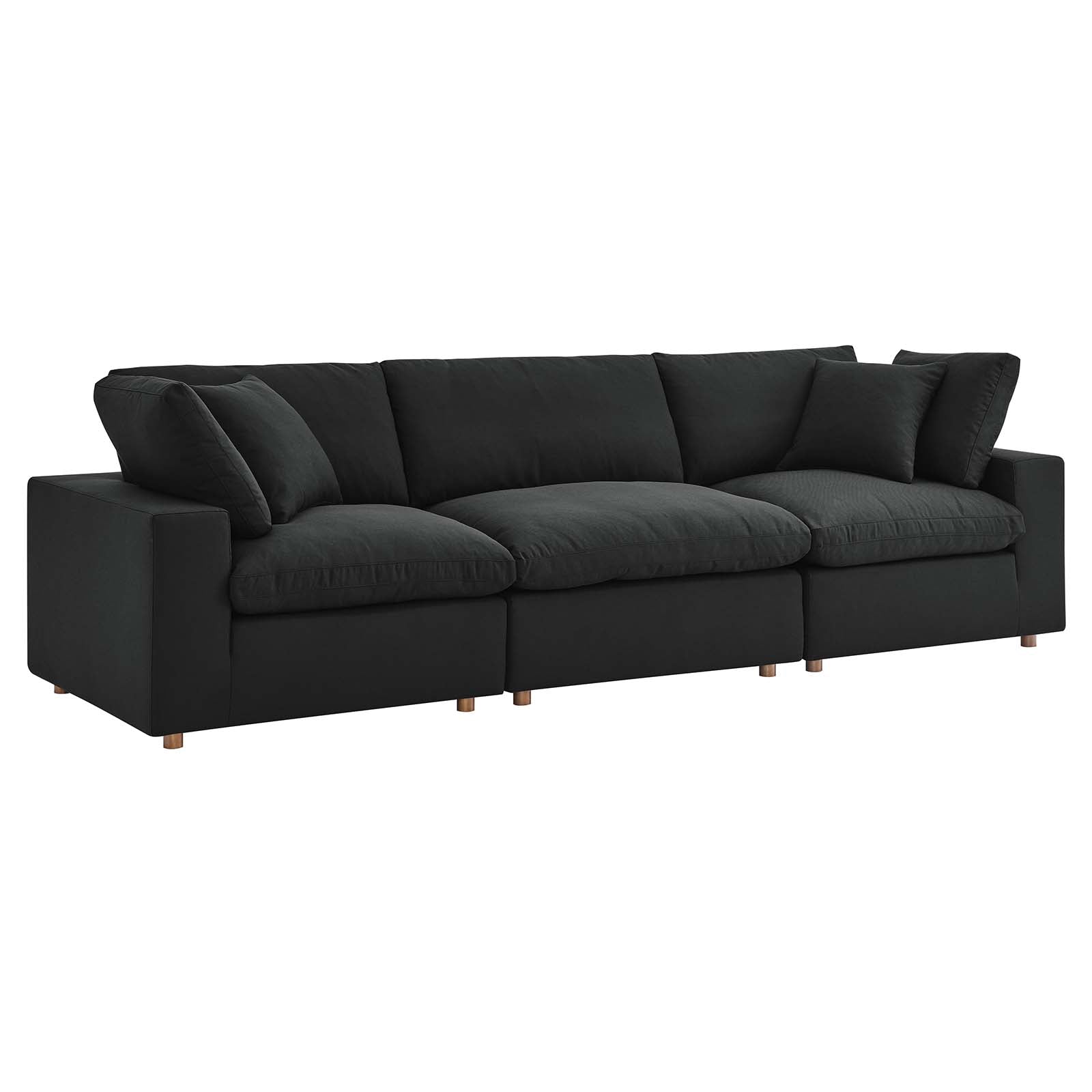 Modway Commix Down Filled Overstuffed 3 Piece Sectional Sofa Set - EEI-3355 | Sofa Set | 