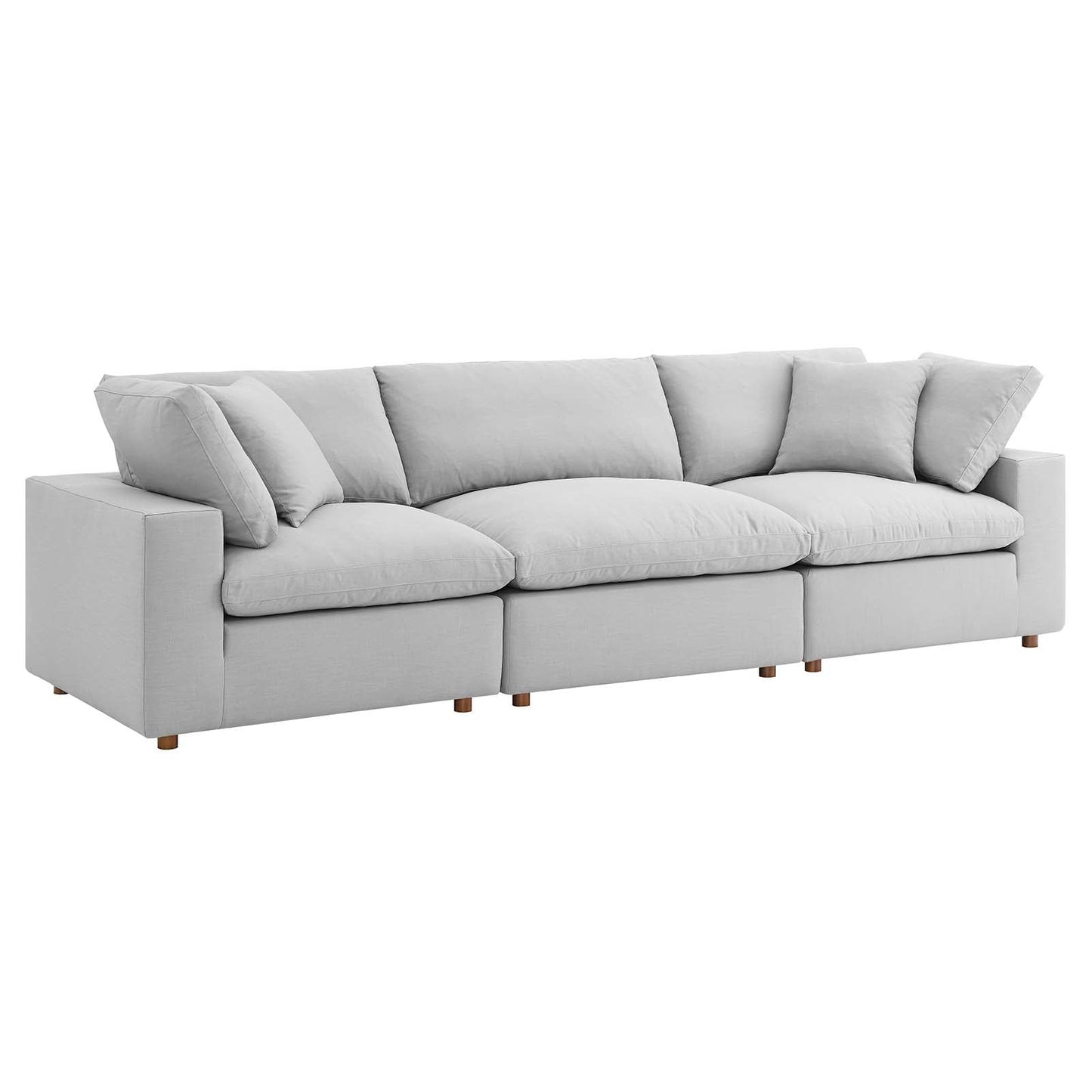 Modway Commix Down Filled Overstuffed 3 Piece Sectional Sofa Set - EEI-3355 | Sofa Set | 