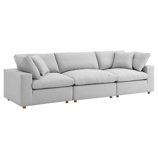 Modway Commix Down Filled Overstuffed 3 Piece Sectional Sofa Set - EEI-3355 | Sofa Set | 