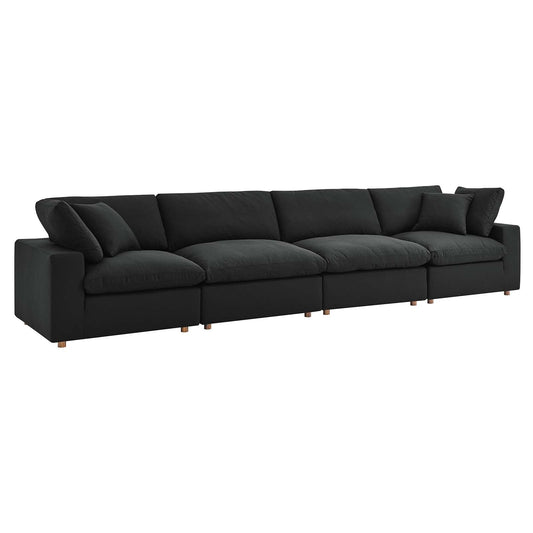 Commix Down Filled Overstuffed 4 Piece Sectional Sofa Set by Modway - EEI-3357 | Sofa Set | 