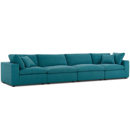 Commix Down Filled Overstuffed 4 Piece Sectional Sofa Set by Modway - EEI-3357 | Sofa Set | 