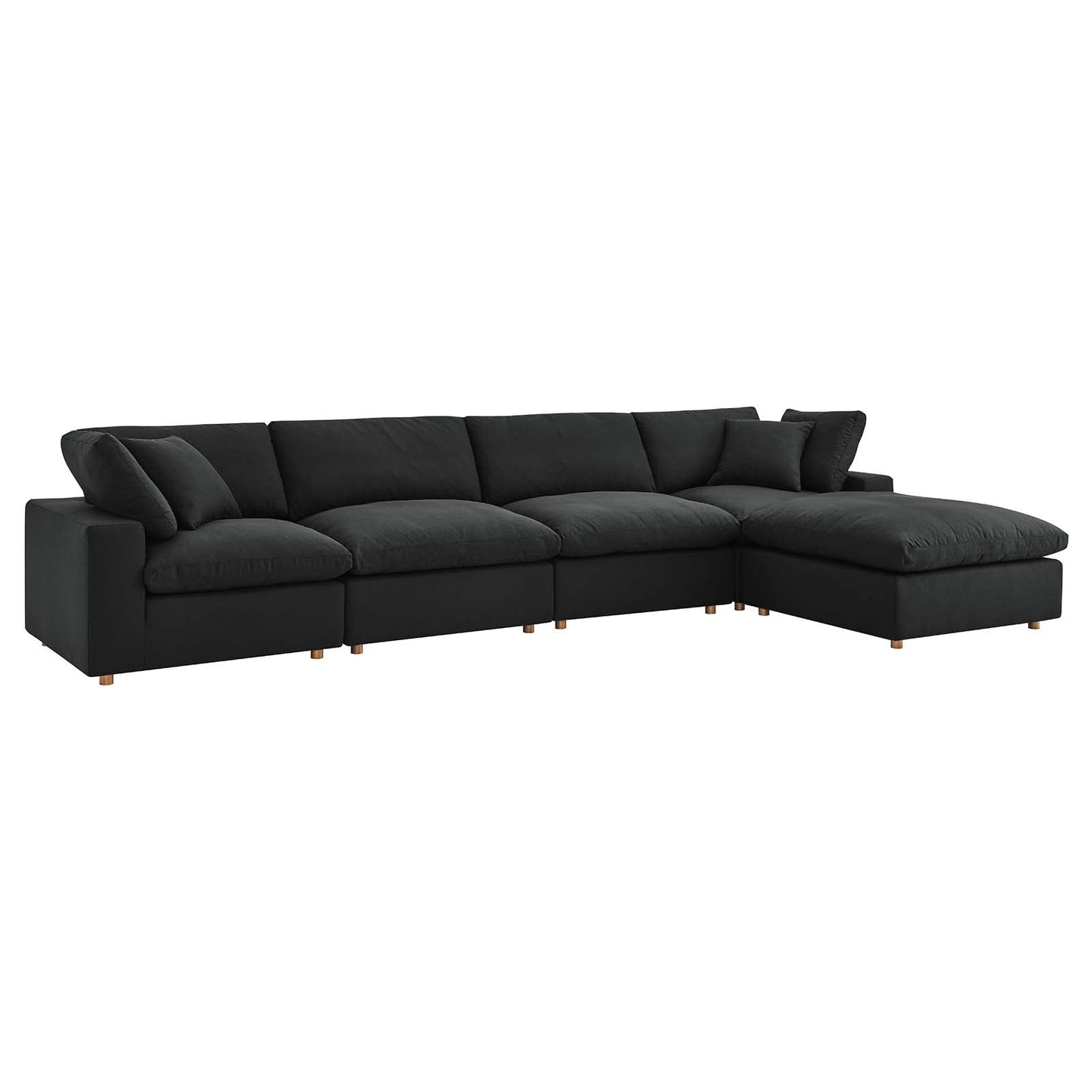 Commix Down Filled Overstuffed 5 Piece Sectional Sofa Set by Modway - EEI-3358 | Sofa Set | 