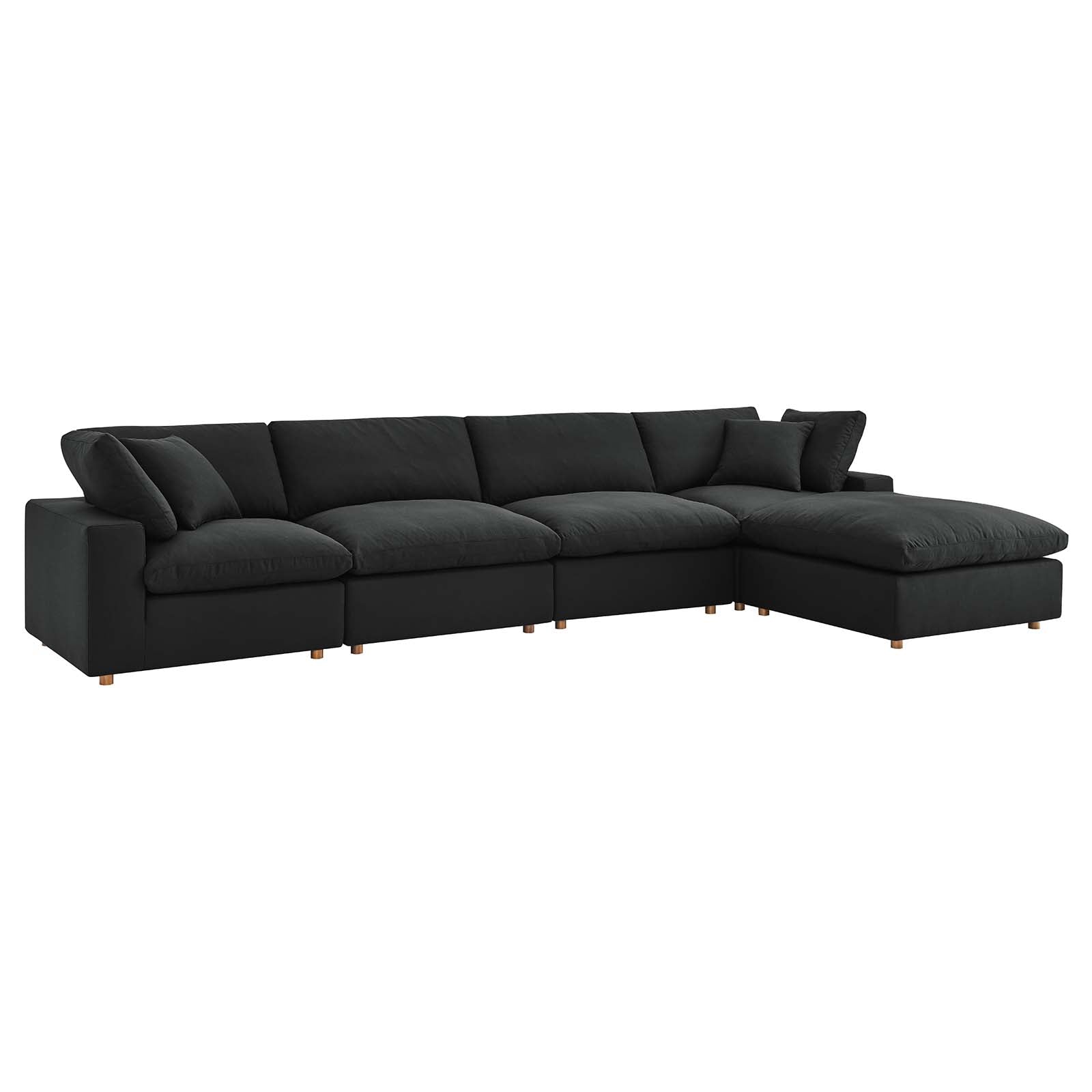 Commix Down Filled Overstuffed 5 Piece Sectional Sofa Set by Modway - EEI-3358 | Sofa Set | 