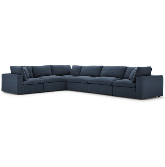 Commix Down Filled Overstuffed 6 Piece Sectional Sofa Set By Modway - EEI-3361 | Sectional - 5