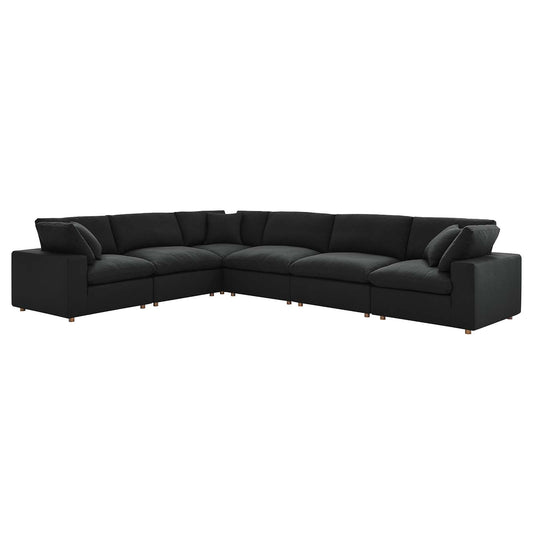 Commix Down Filled Overstuffed 6 Piece Sectional Sofa Set By Modway - EEI-3361 | Sectional