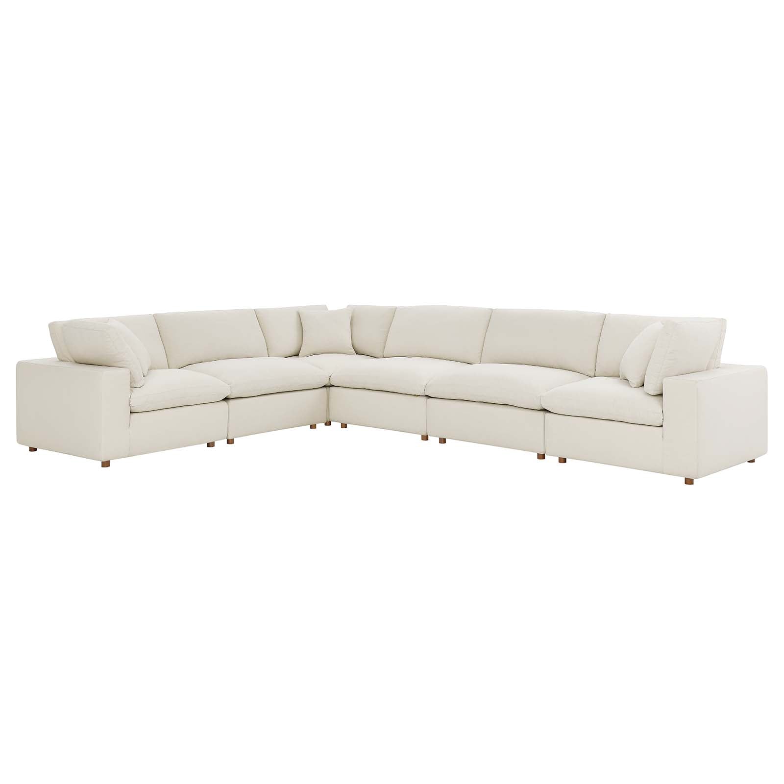 Commix Down Filled Overstuffed 6 Piece Sectional Sofa Set By Modway - EEI-3361 | Sectional - 2