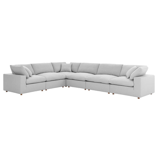 Commix Down Filled Overstuffed 6 Piece Sectional Sofa Set By Modway - EEI-3361 | Sectional - 3