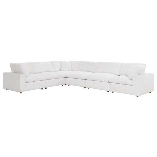 Commix Down Filled Overstuffed 6 Piece Sectional Sofa Set By Modway - EEI-3361 | Sectional - 4