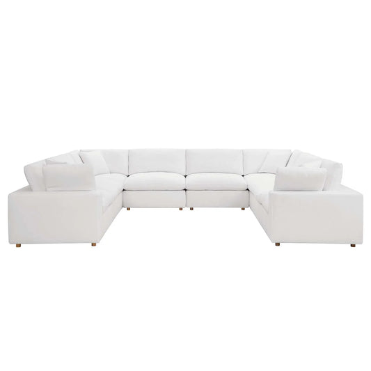 Modway Commix Down Filled Overstuffed 8 Piece Sectional Sofa Set - EEI-3363 | Sofa Set-1