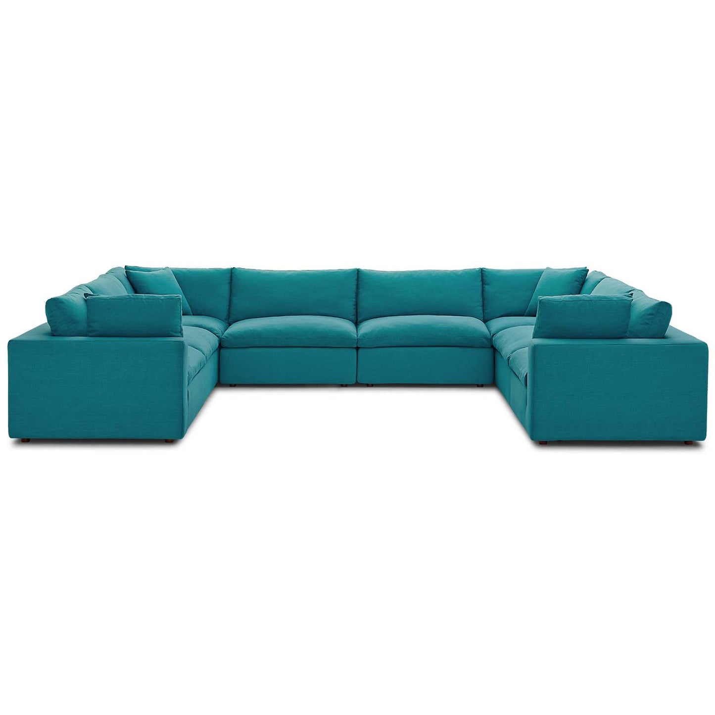 Modway Commix Down Filled Overstuffed 8 Piece Sectional Sofa Set - EEI-3363 | Sofa Set | 