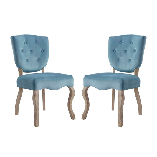 Array Dining Side Chair Set Of 2 By Modway - EEI-3381 | Dining Chairs - 3