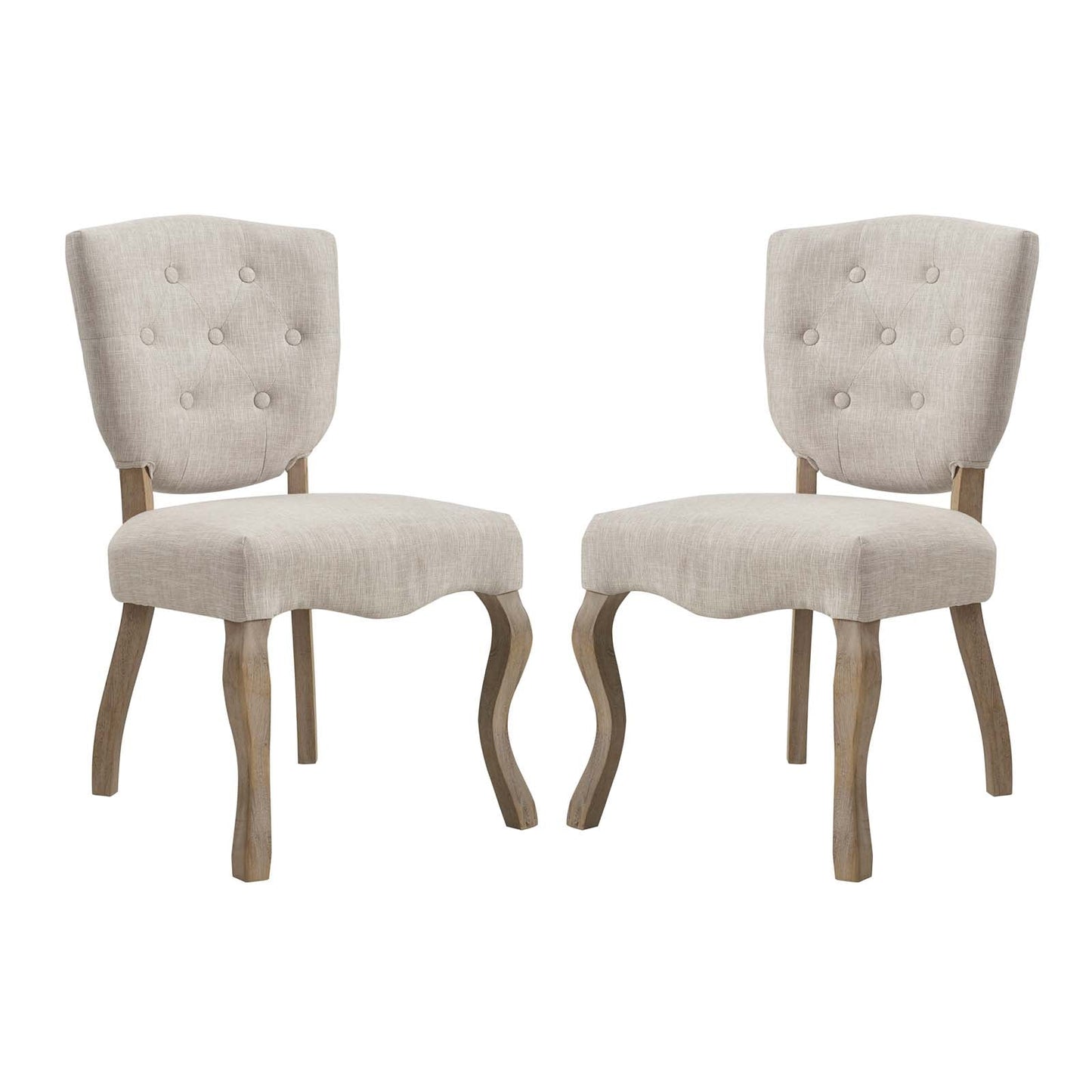 Modway Array Dining Side Chair Set of 2 | Dining Chairs