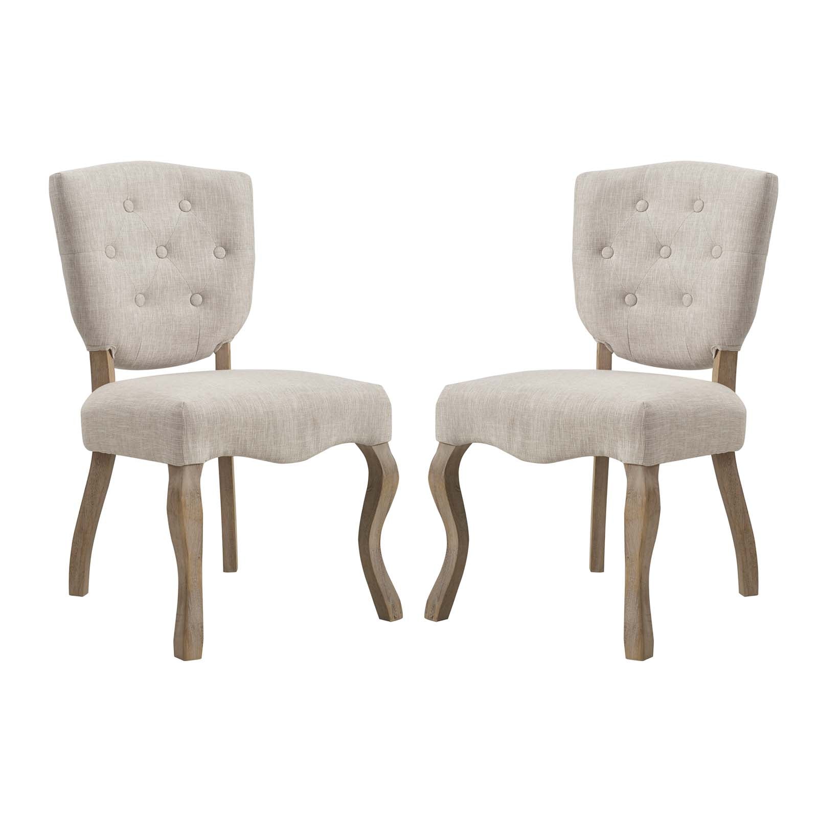 Modway Array Dining Side Chair Set of 2 | Dining Chairs