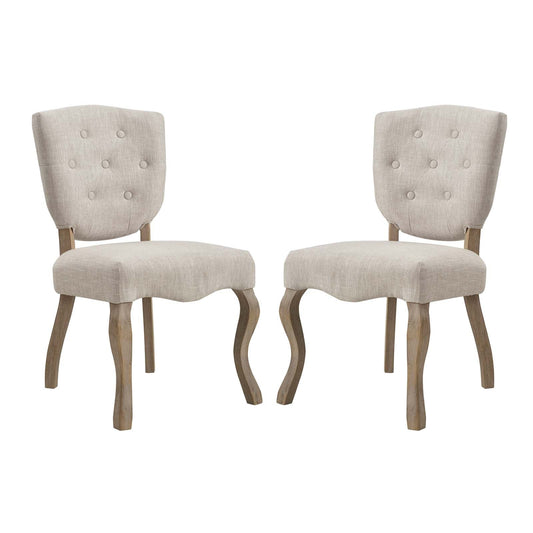 Modway Array Dining Side Chair Set of 2 | Dining Chairs