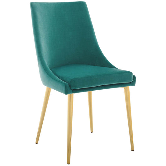 Modway Viscount Accent Performance Velvet Dining Chair | Dining Chairs | Modishstore-5