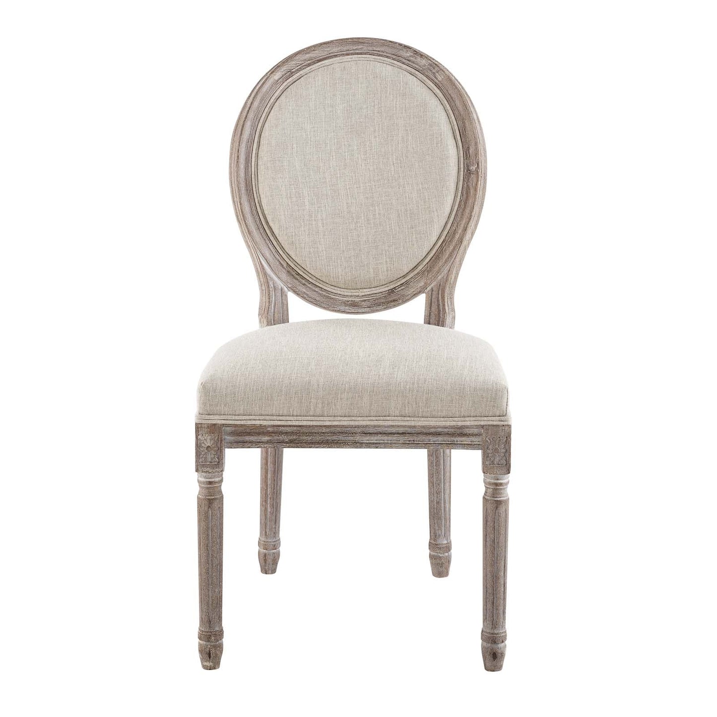 Modway Emanate Dining Side Chair Upholstered Fabric Set of 2 | Dining Chairs