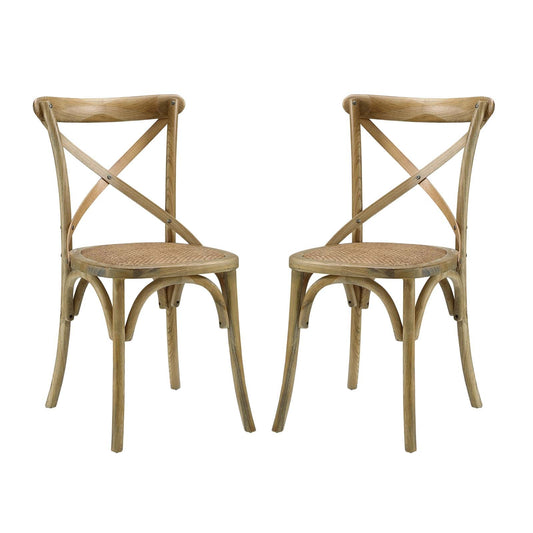 Modway Gear Dining Side Chair Set of 2 | Dining Chairs | 