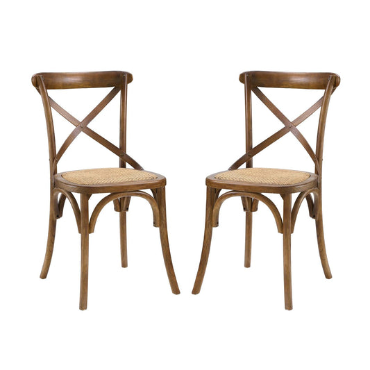 Modway Gear Dining Side Chair Set of 2 | Dining Chairs | 