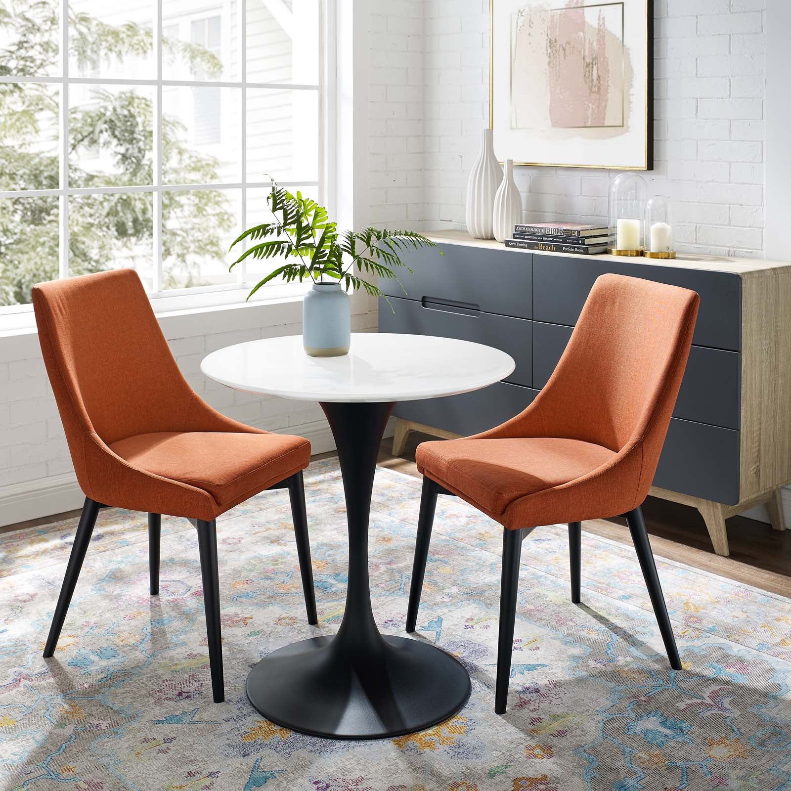 Modway Lippa Round Wood Dining Table | Dining Tables | Modishstore