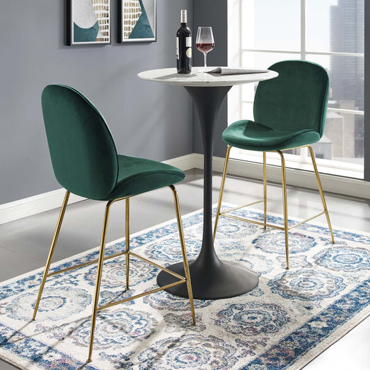 Modway Lippa 28" Round Artificial Marble Bar Table | Bar Table | Modishstore