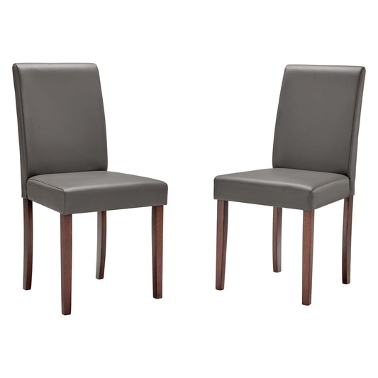 Modway Prosper Faux Leather Dining Side Chair Set of 2 | Dining Chairs | Modishstore