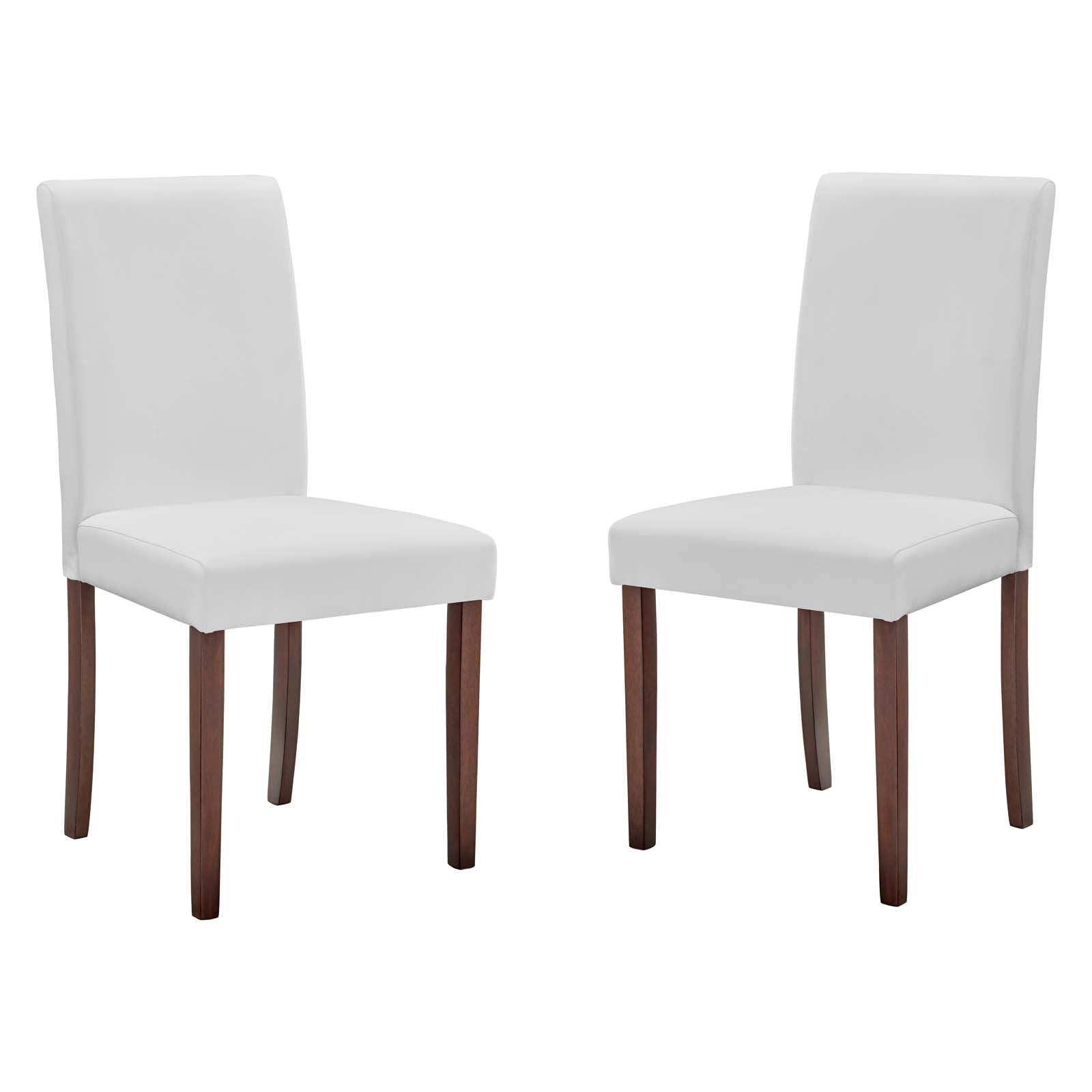 Modway Prosper Faux Leather Dining Side Chair Set of 2 | Dining Chairs | Modishstore-3