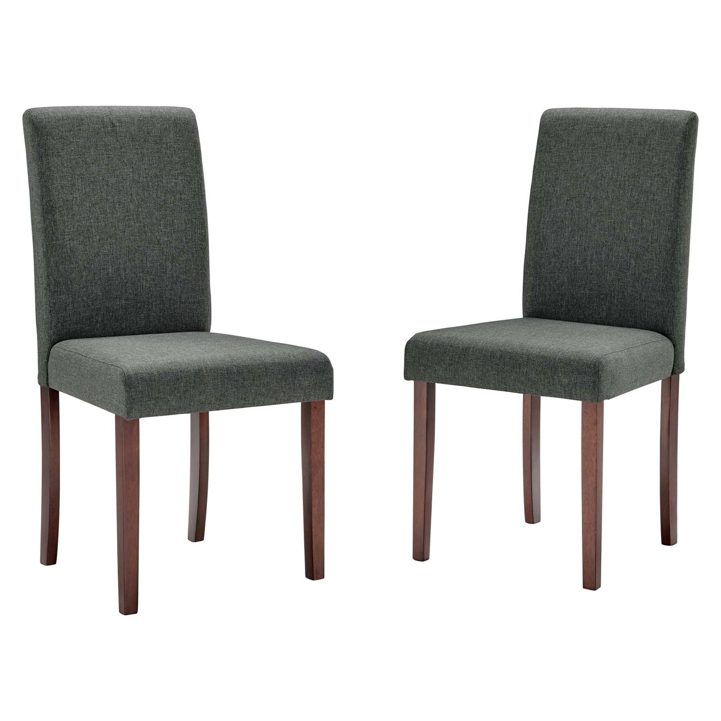 Modway Prosper Upholstered Fabric Dining Side Chair Set of 2 | Dining Chairs | Modishstore-4