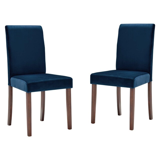 Modway Prosper Upholstered Velvet Dining Side Chair Set of 2 | Dining Chairs | Modishstore-14