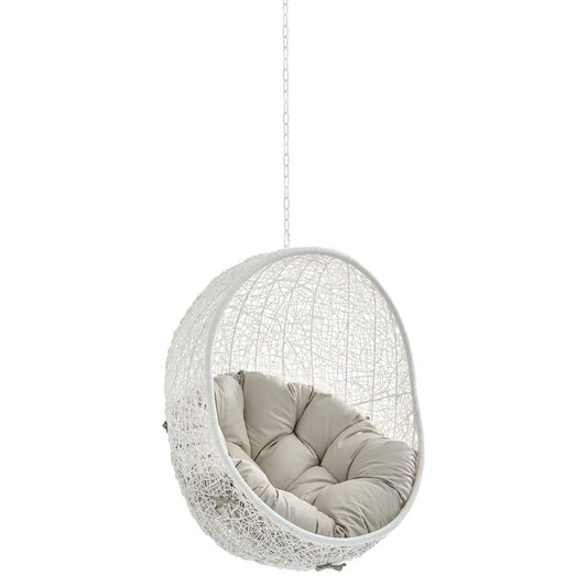 Modway Hide Sunbrella® Fabric Swing Outdoor Patio Lounge Chair Without Stand | Outdoor Porch Swings | 