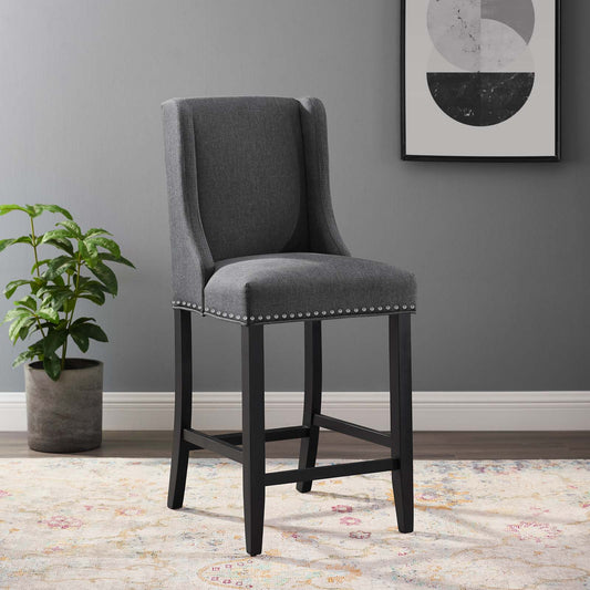 Modway Baron Upholstered Fabric Counter Stool | Counter Stools | 
