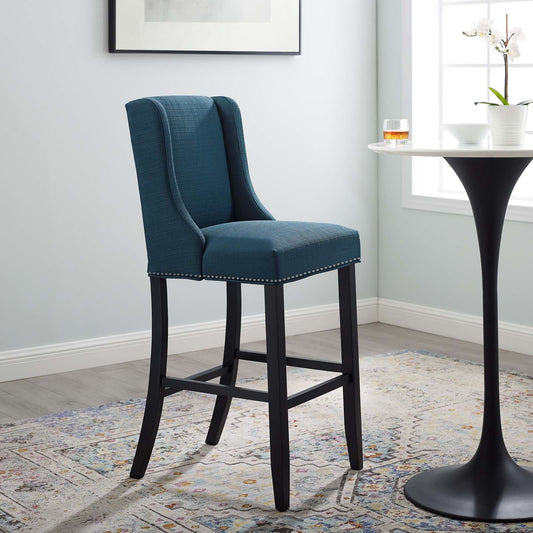 Modway Baron Upholstered Fabric Bar Stool | Bar Stools