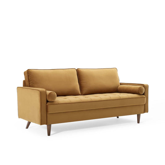 Modway Valour Performance Velvet Sofa | Sofas | Modishstore