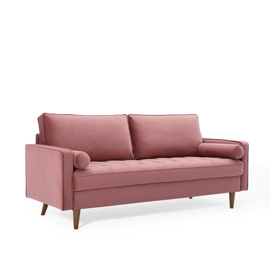 Modway Valour Performance Velvet Sofa | Sofas | Modishstore-2