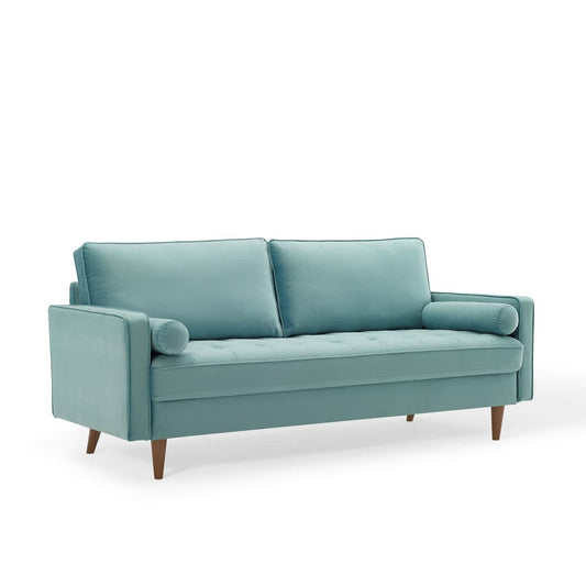 Modway Valour Performance Velvet Sofa | Sofas | Modishstore-5