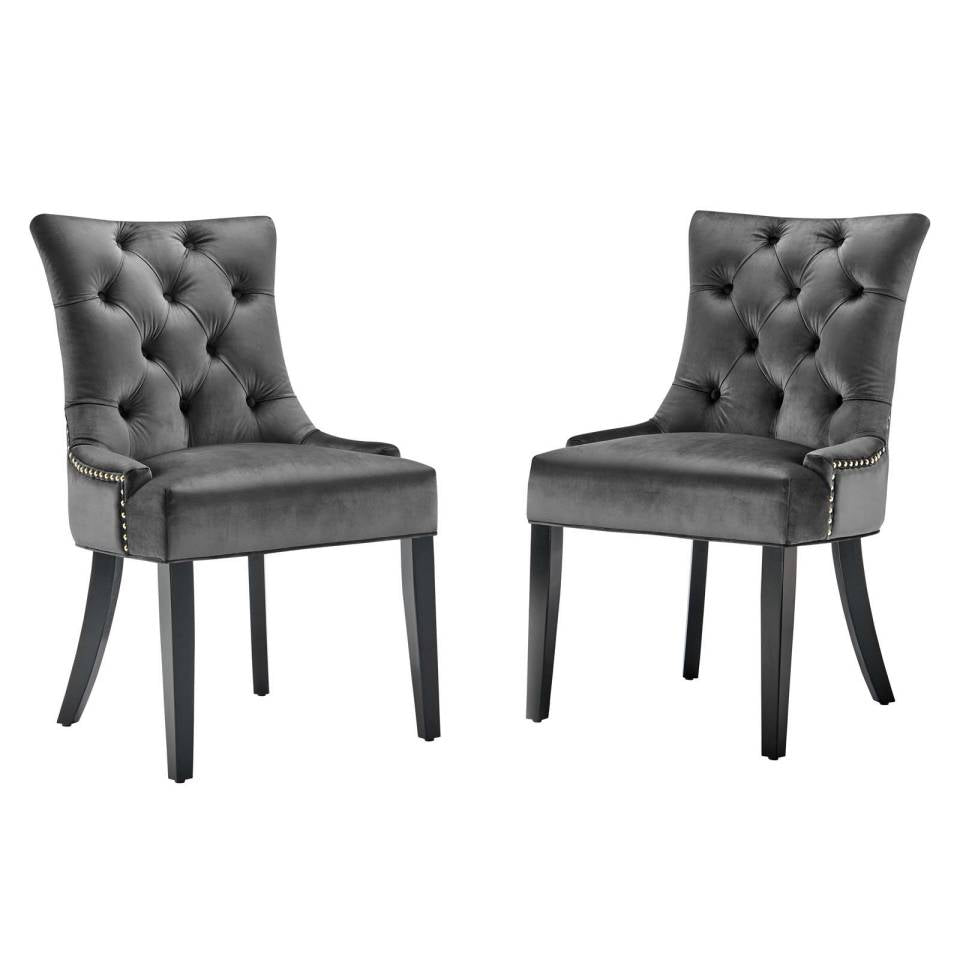 Modway Regent Tufted Performance Velvet Dining Side Chairs - Set of 2 | Side Chairs | Modishstore