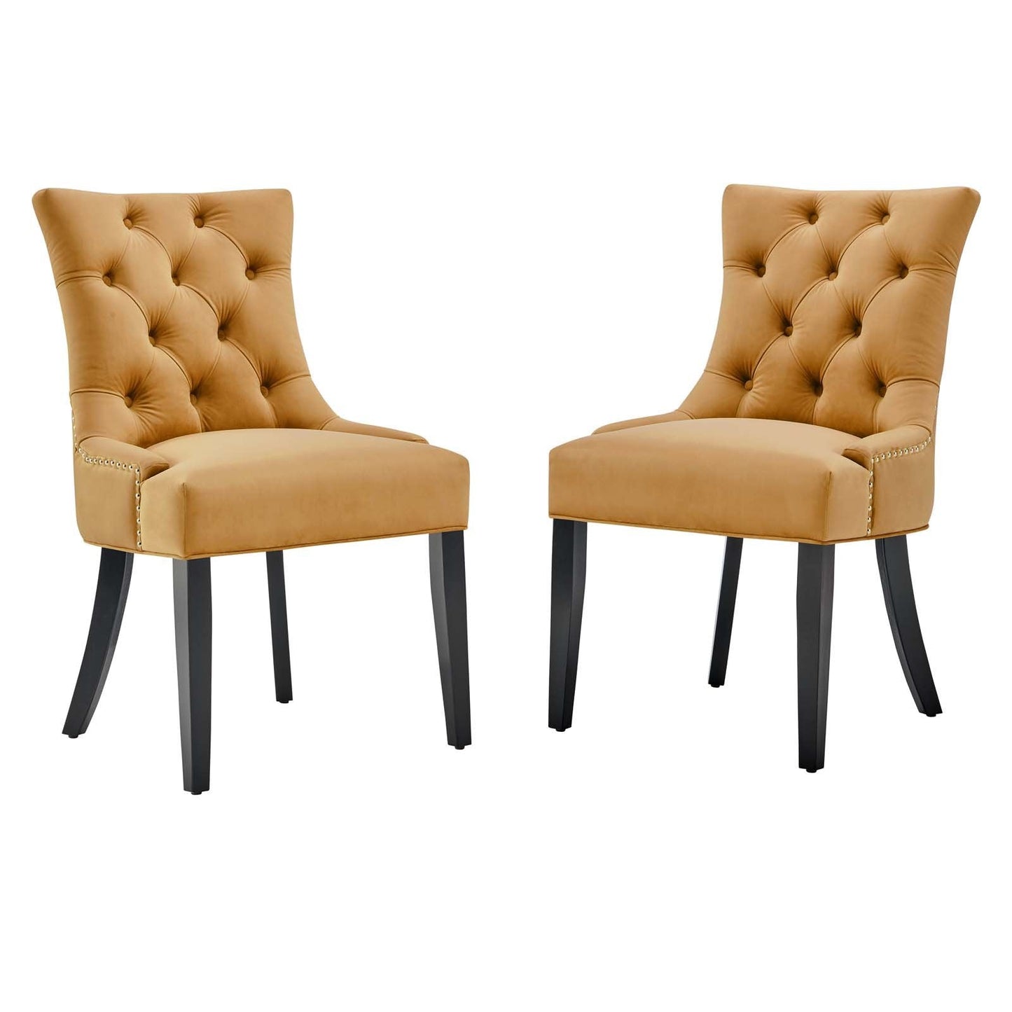 Modway Regent Tufted Performance Velvet Dining Side Chairs - Set of 2 | Side Chairs | Modishstore-9