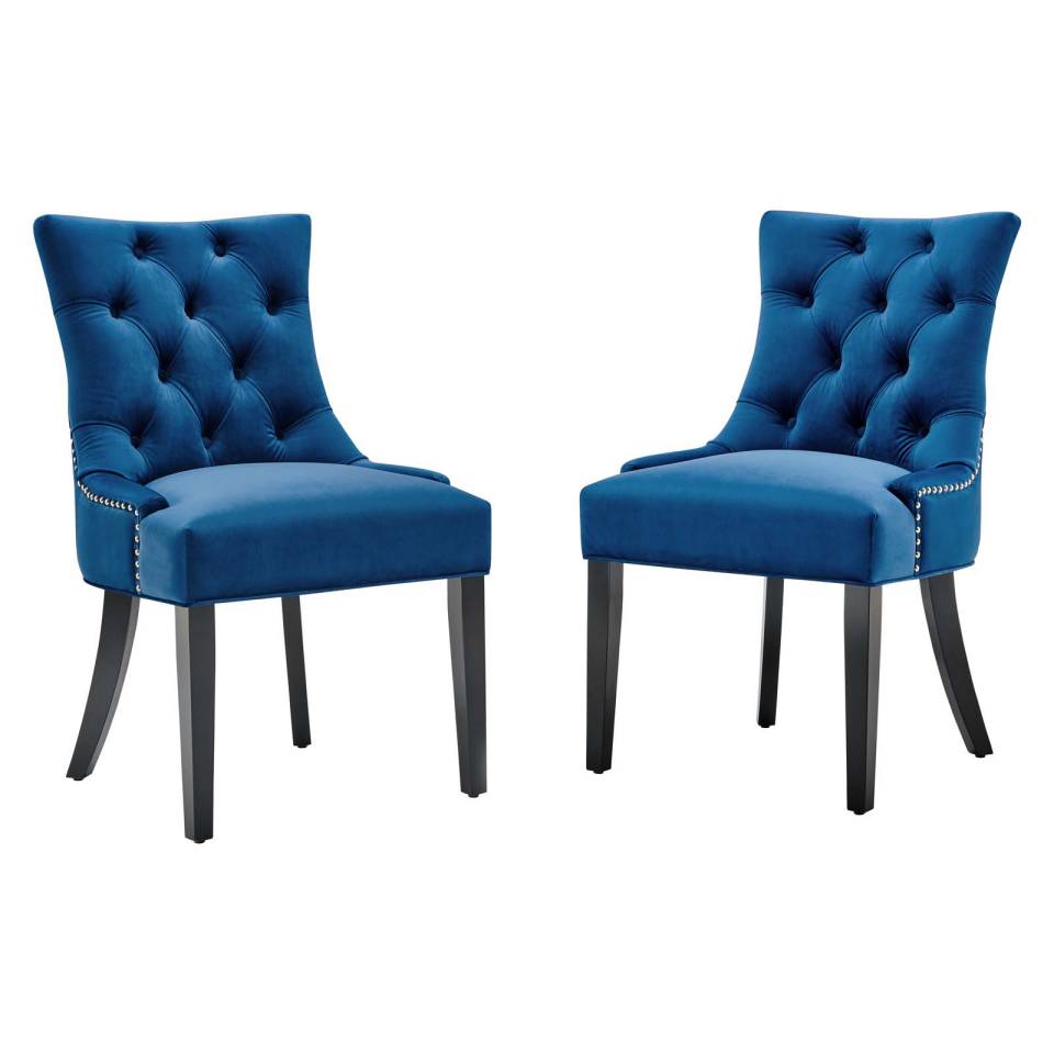 Modway Regent Tufted Performance Velvet Dining Side Chairs - Set of 2 | Side Chairs | Modishstore-5