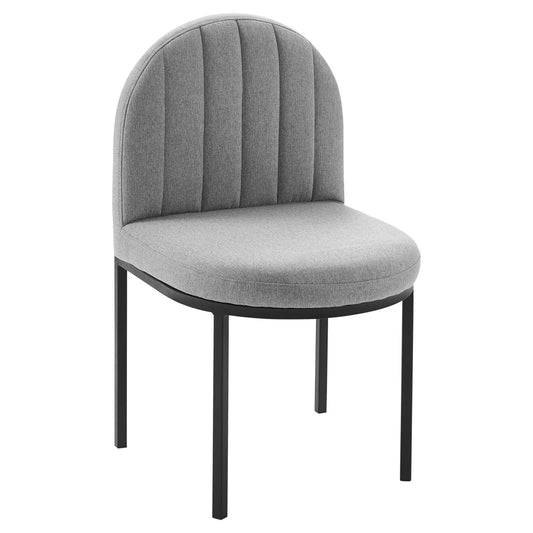 Modway Isla Channel Tufted Upholstered Fabric Dining Side Chair | Dining Chairs | 