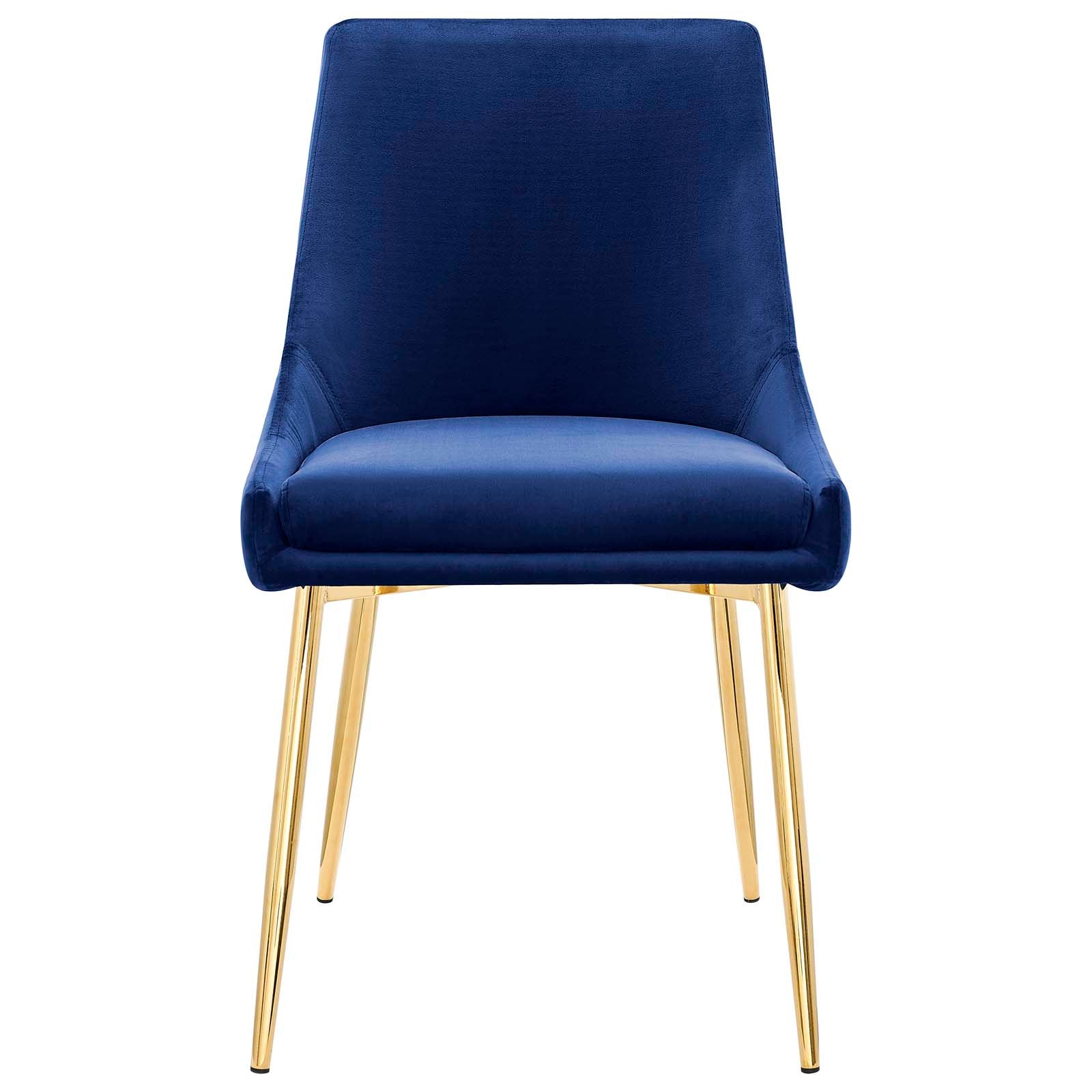 Modway Viscount Performance Velvet Dining Chairs - Set of 2 | Dining Chairs | Modishstore-8