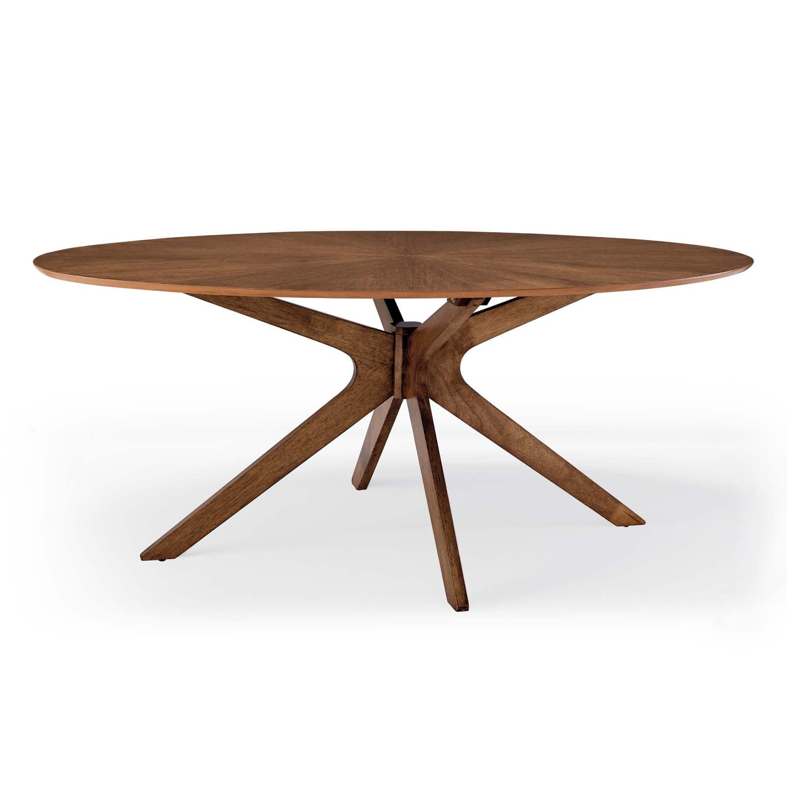 Modway Crossroads 71" Oval Wood Dining Table | Dining Tables