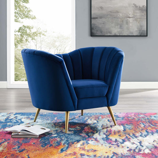Modway Opportunity Performance Velvet Armchair | Armchairs | Modishstore-2
